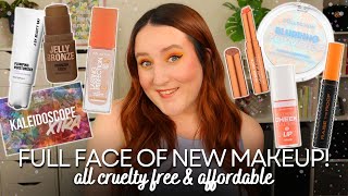TESTING *NEW* MAKEUP! Full Face Of Viral Make Up *ALL CRUELTY FREE & AFFORDABLE* First Impression!