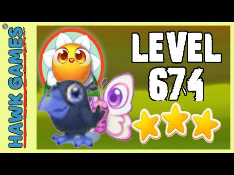 Farm Heroes Super Saga Level 674 - 3 Stars Walkthrough, No Boosters