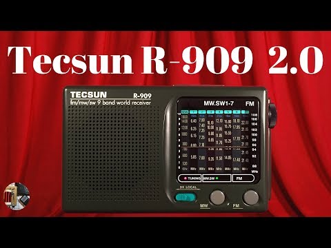 Tecsun R-909 AM FM Shortwave Portable Radio | Review 2.0