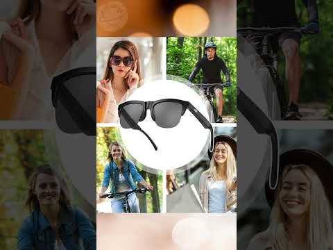 Wireless bluetooth glasses, male