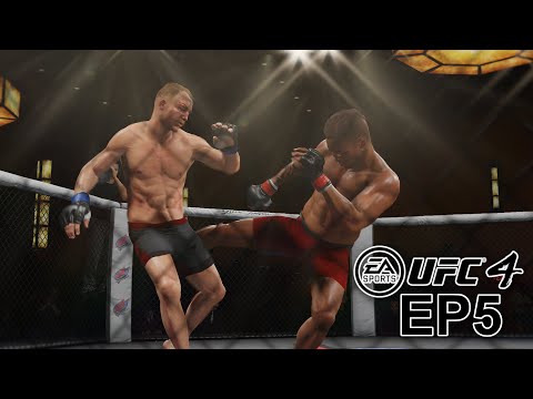 UFC 4 Career Mode - Part 5 - LEARNING NEW MOVES
