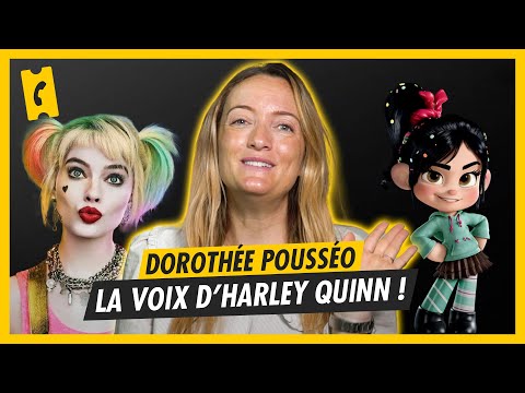 La voix d'Harley Quinn, c'est elle ! - Dorothée Pousséo