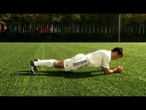 Nogometne vaje: plank 1 - NK Kety Emmi Bistrica