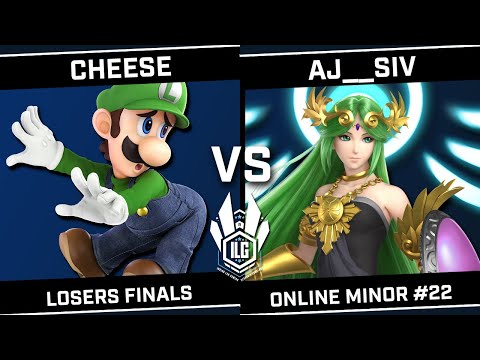 Cheese (Luigi) vs aj__siv (Palutena) - ILG Online Minor #22 - Losers Finals