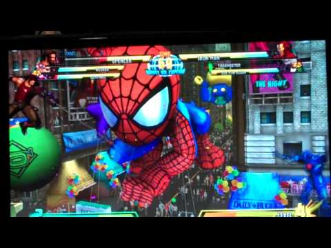 Infrit (Wesker/Spencer/Sentintel) vs Disturbed (Iron Man/Task/Doom) - MvC3 LF