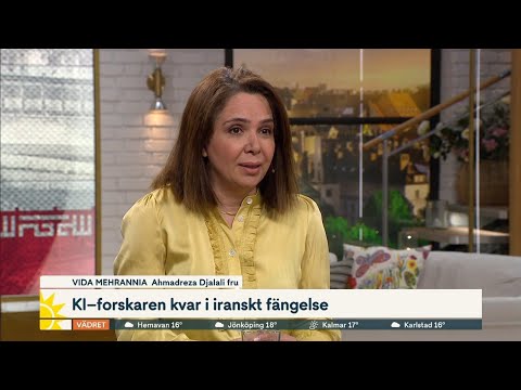 Ahmadreza Djalalis fru: ”Regeringen behandlar oss dåligt” | Nyhetsmorgon | TV4 & TV4 Play