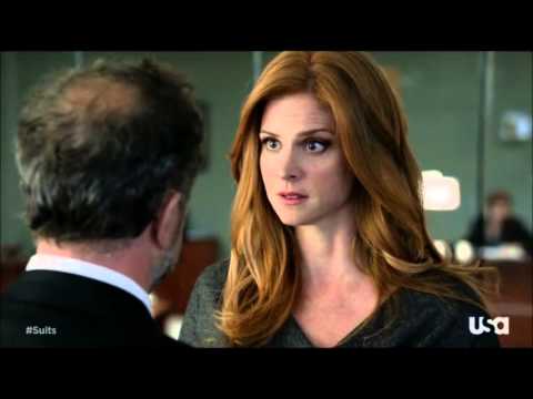 Suits S2.14 "He's Back" Donna bitch slap Hardman twice