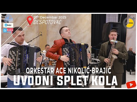 Orkestar Ace Nikolic Brajic & Milan Strasni - Uvodno kolo 40 minuta [Despotovac 2025]