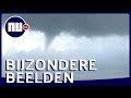 Waterhozen bij Scheveningen gefilmd door strandgangers | NU nl