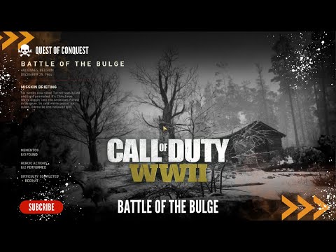 BATTLE OF THE BULGE | ARDENNES, BELGIUM, DECEMBER 25, 1944 | Call of Duty: WWII #callofduty