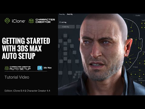 Getting Started with CC Auto Setup for 3ds Max | CC4 &  iClone 8 Tutorial