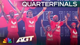 Jesse White Tumbling Team Brings the HEAT With 92-Year-Old Jesse White | Quarterfinals | AGT 2026 thumbnail