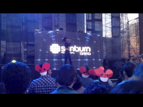 Deadmau5 + R3hab + Akshai Sarin at Sunburn Arena