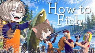 釣った魚をめちゃくちゃに出来るゲームを2人でやります。【How to Fish】