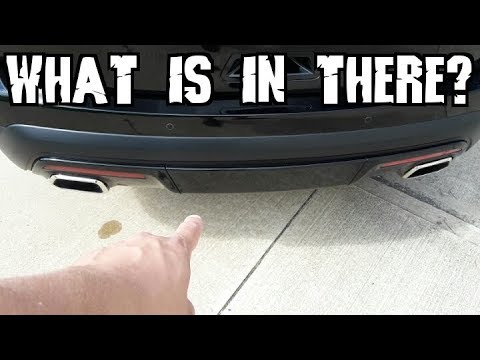 2016 Ford Explorer Sport Hitch Cover Removal