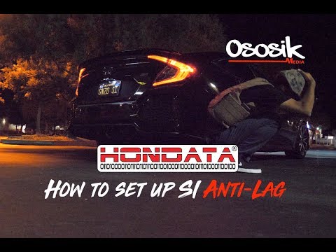 The Ososik Anti-lag Settings - Hondata FlashPro