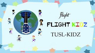 Flight TUSL-KIDZ Concert Scale Soprano Travel Ukulele