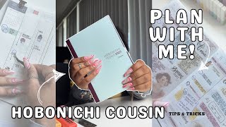 Plan With Me in My Hobonichi Cousin | Creative Planning Tips You'll Love