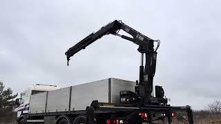 Scania P124 420 Hiab 122 flatbed truck | Image 4 - Autoline