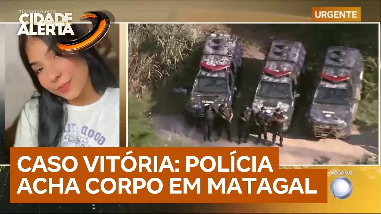 Corpo esquartejado é encontrado na região onde Vitória desapareceu