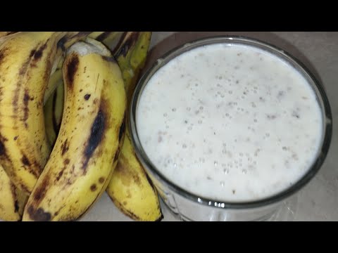 Khajoor badam with Banana milk shake || Recipe in kehkashan kitchen