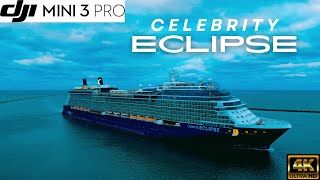 'Celebrity Eclipse' I Arriving in Adelaide I 4K ‘Wide Angle' Drone Video I DJI MIni 3 Pro