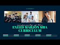 Components Of The Exeed Marjon MBA Curriculum