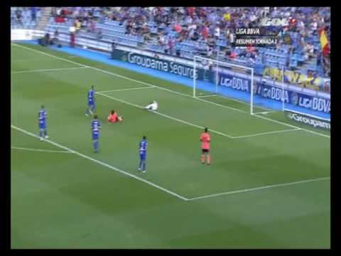 Getafe - Barcelona (Liga BBVA 2009/2010: Resumenes 2ª Jornada)