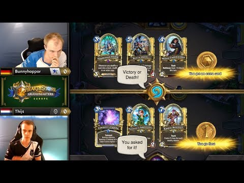 Bunnyhoppor vs Thijs | Hearthstone Grandmasters Europe Week 1 Day 2 | GAME 1
