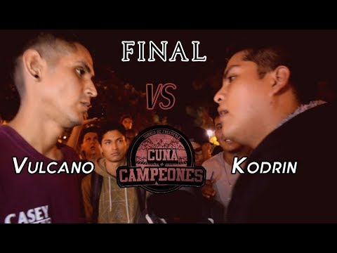 VULCANO vs KODRIN - Final - CUNA DE CAMPEONES Audicion "COLECTIVO KENEDY"