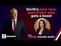 Smith's save now, spend later plan gets a boost