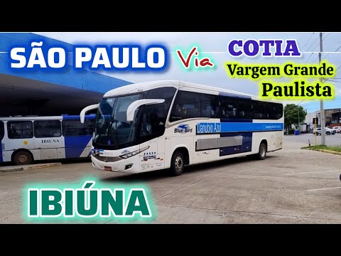 Viação Danúbio Azul - São Paulo x Ibiúna via Cotia e Vargem Grande Paulista #viagem 