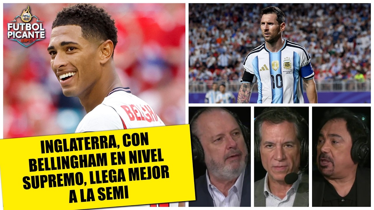 A ARGENTINA solo le queda un cuarto de tanque e INGLATERRA lo aprovechará: Alarcón | Futbol Picante