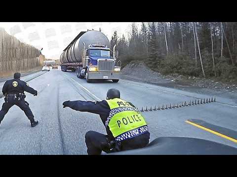 MOST BRUTAL High-Speed Police Chases Caught on Dashcam You Wouldn't Believe if Not Filmed #11