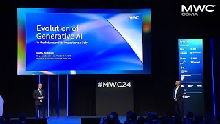 NEC CTO & Netcracker CEO Deliver Keynote Address on the Future of Generative AI 