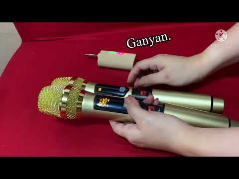 Pairing frequency for Universal Wireless Microphone Set (Tagalog)