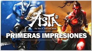 Asta Online: Primeras impresiones, Razas y Clases | Gameplay Español | Makina