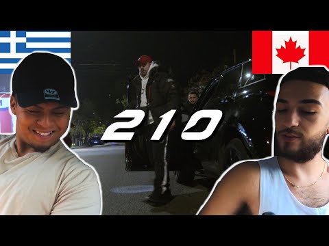 CANADIANS REACT TO GREEK RAP - Strat - 210 (Official Music Video)
