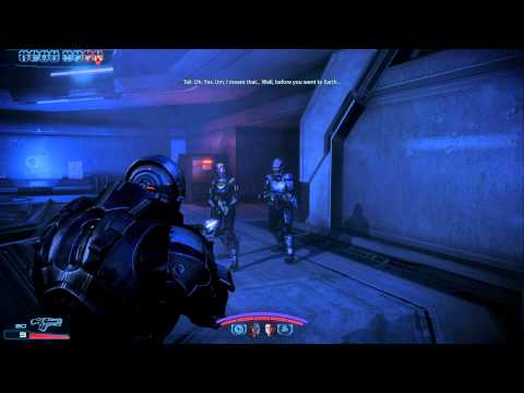 Mass Effect 3: Tali Romance #4: Flirting aboard the Geth dreadnaught (alternative version)