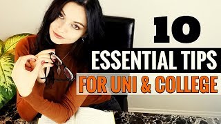 10 ESSENTIAL TIPS FOR BACK TO SCHOOL // College Advice
