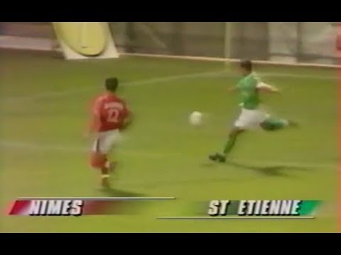 Nîmes 3-3 ASSE - 10e journée de D2 1998-1999