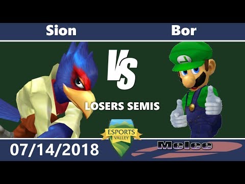 Shinespiked 10 Melee: Losers Semis - Sion (Falco) vs Bor (Luigi)