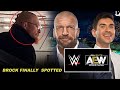OMG! Finally Brock Lesnar Spotted, Wwe And AEW Collaborations.