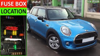 Mini Cooper Fuse Box Location and how to check Fuses on BMW Mini Cooper 3rd Generation