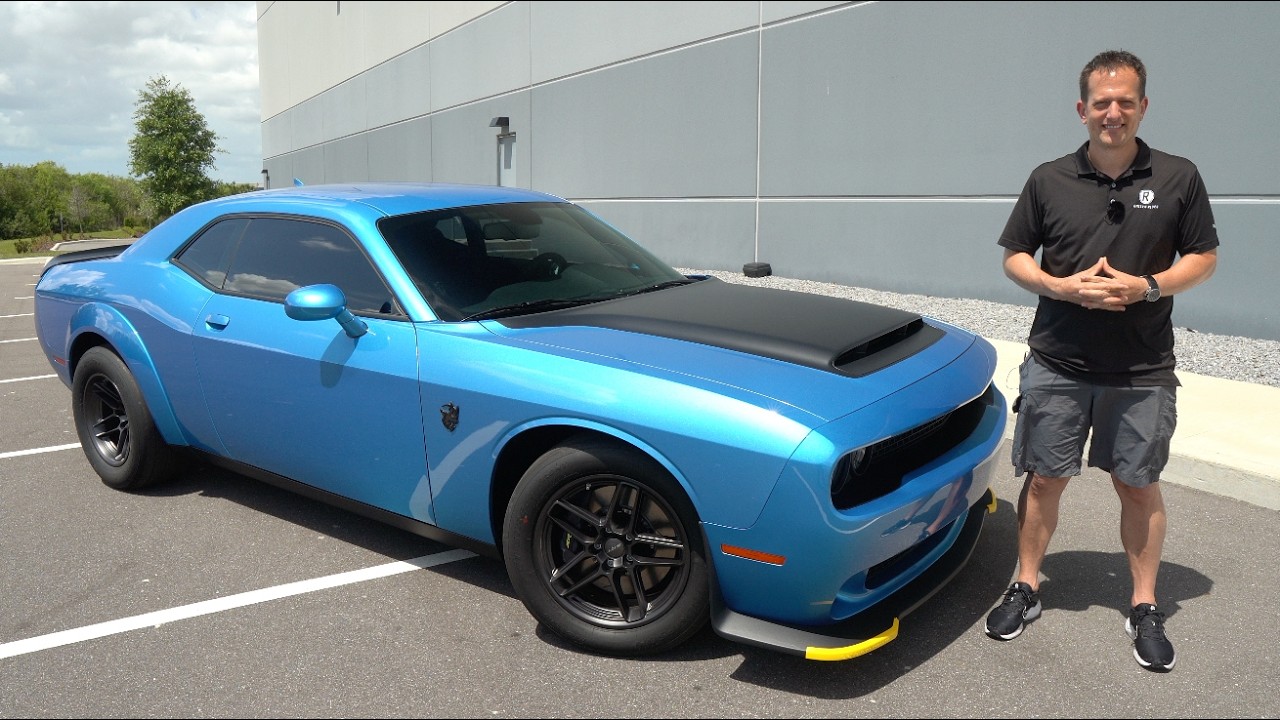 The 2023 Dodge Demon 170 B5 Blue is a MUST own rare Muscle Car