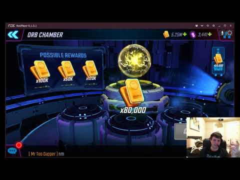 25 Gold Orb Opening + Chatting about things - Marvel Strike Force