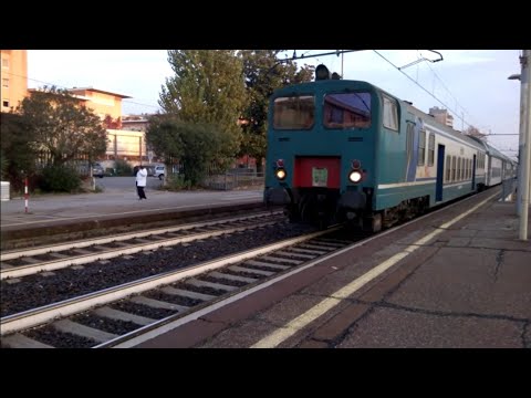 E464 006+5 2 piani+pilota piano ribassato 1965 - Monza - 11/11/2015