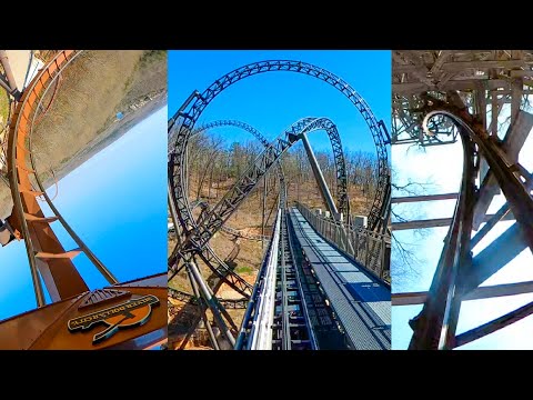 Video: Every Roller Coaster at Silver Dollar City! 2024 Edition! Front Seat POVs