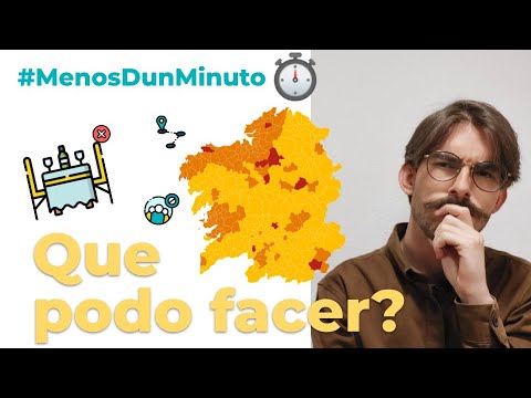 Empeza a desescalada en Galicia! As principais medidas, en #MenosDunMinuto