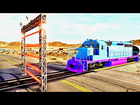 Trains vs Laser Gate